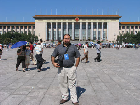 Tiananmen Square - Congress Building & Me