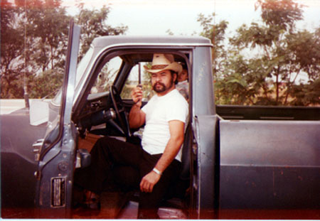 Dad with Truck