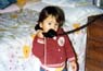 Little Aggie Me on Phone